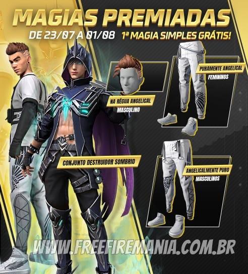 SAIU! GERADOR DE CODIGUIN DA CALÇA ANGELICAL BRANCA DE GRAÇA CODIGUIN  INFINITO PARA TODOS FREE FIRE 