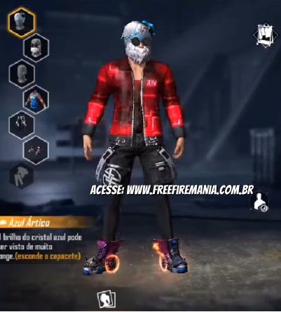 Free Fire (FF) > Conta nível 61 - Gemada e mestre ranqueada atual ( 9  camisas de mestres)