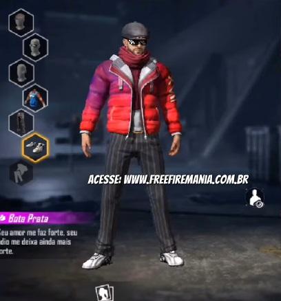 Nova camisa de mestre da temporada 32 da ranqueada do Free Fire