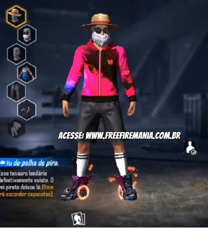 Free Fire (FF) > Conta nível 61 - Gemada e mestre ranqueada atual ( 9  camisas de mestres)