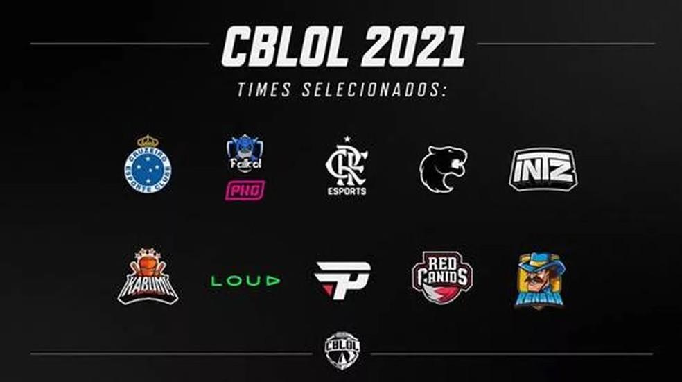 equipes CBLoL 2021