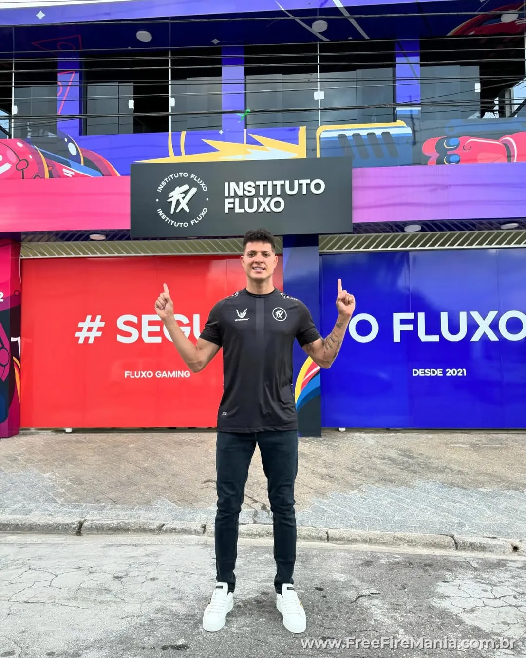 Logo da Fluxo, organiza&ccedil;&atilde;o de esports cofundada por Cerol e Nobru