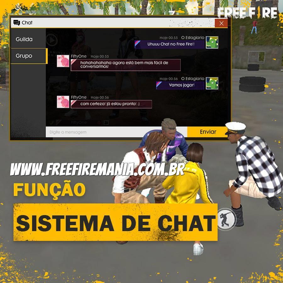 Como ativar o chat de voz no Free Fire?