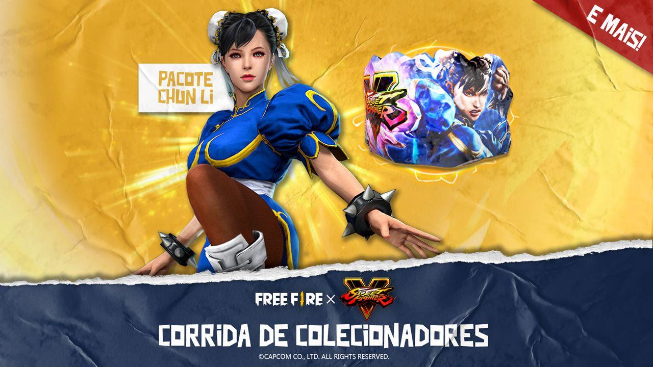 Pacote Chun-Li Street Fighter