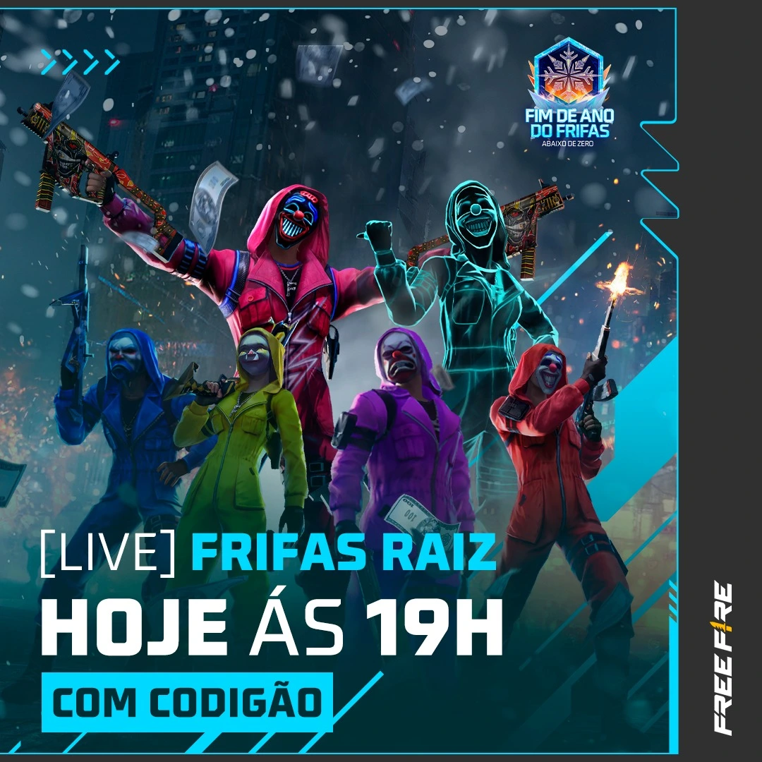 Diamantes para Free Fire hoje: resgate códigos de 19 de dezembro