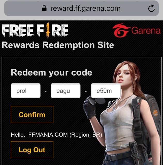 rewards ff garena free fire