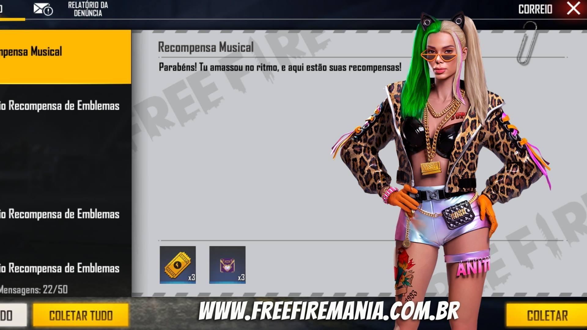 GERA DOR DE CODIGUIN INFINITO DO FREE FIRE MANIA ! COMO PEGAR