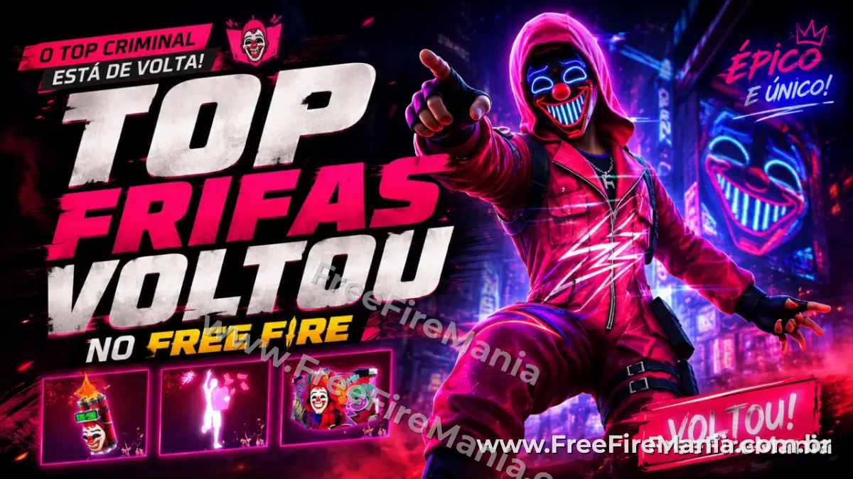 Lista de codiguins oficiais de Free Fire para julho de 2026 confirmados pela Garena via FFCP