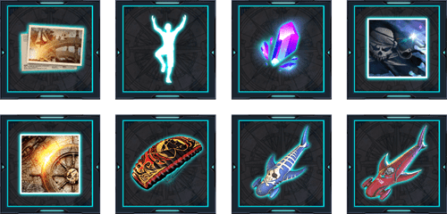 coleção especial do tesouro maldito free fire