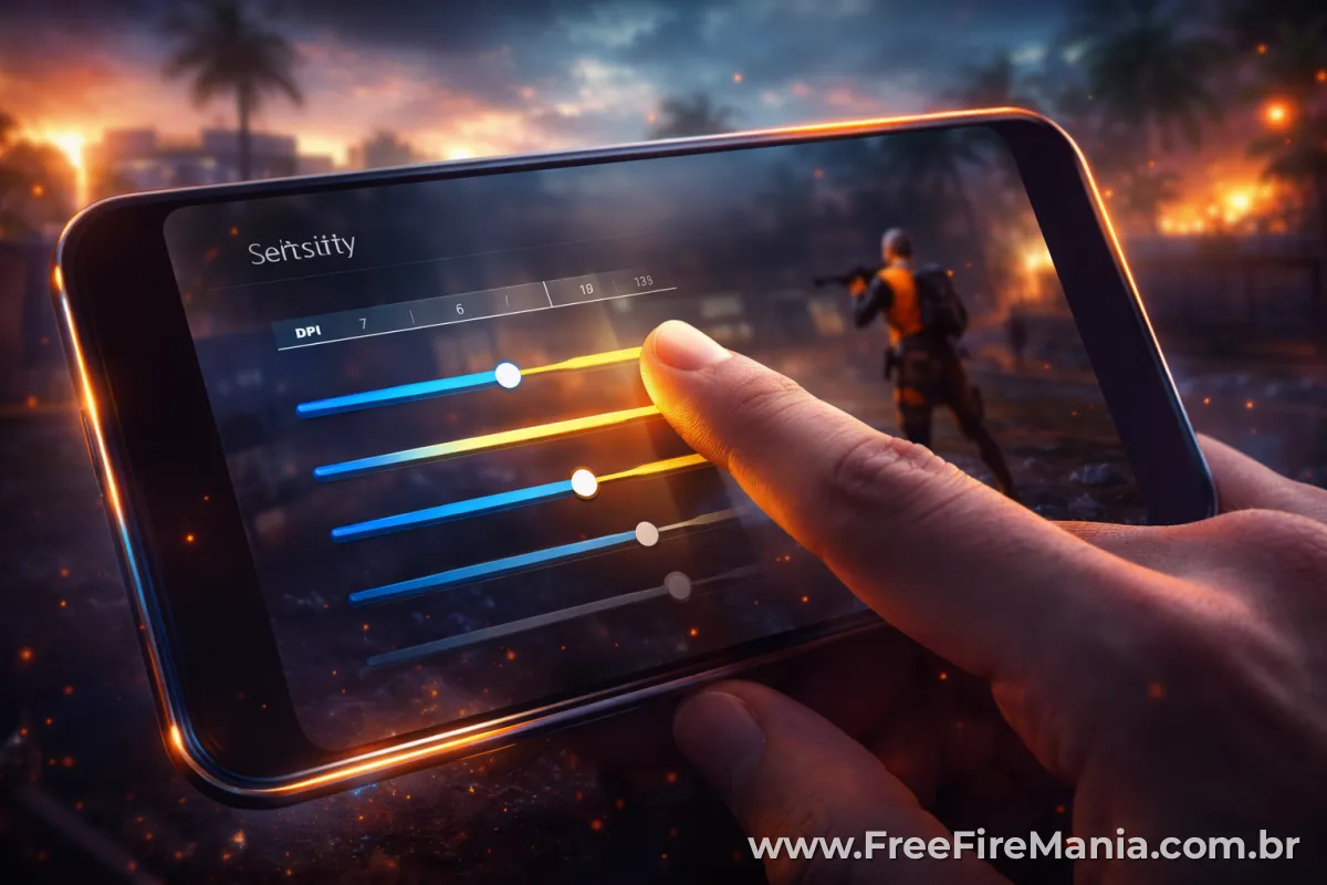 Como configurar DPI no Free Fire
