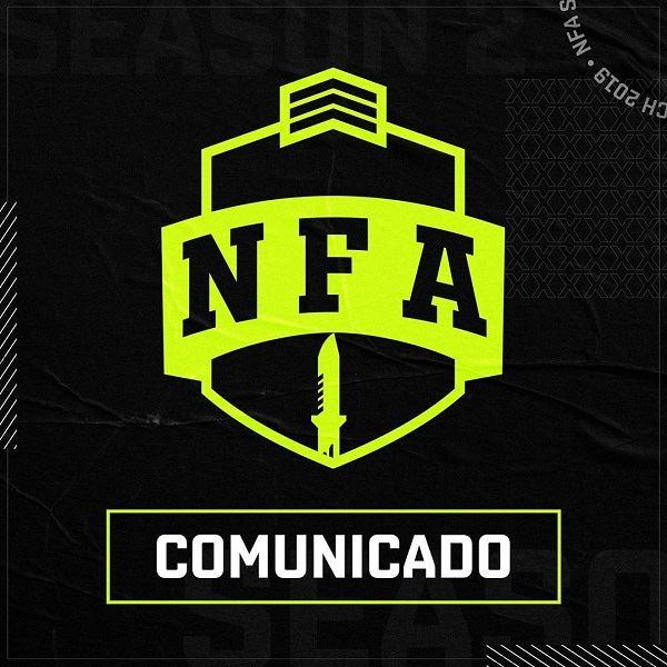comunicado nfa ryze free fire