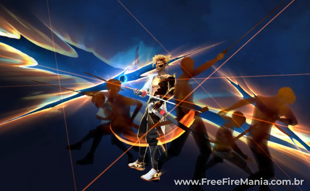 Conjunto Eclipe Solar chega ao Free Fire em 8 de Maio