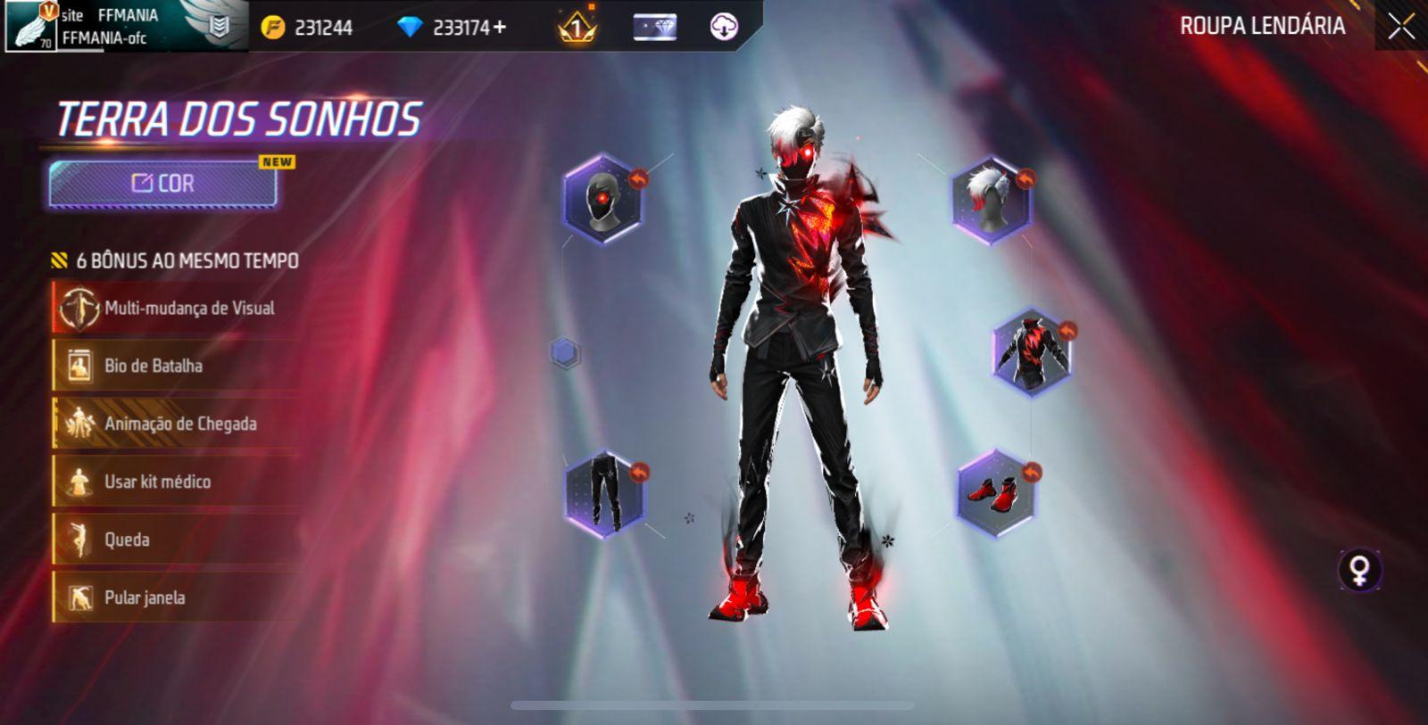 Conjunto Pesadelo Inquieto no Disputa Lendária