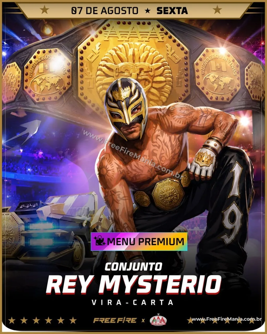 Conjunto Rey Mysterio
