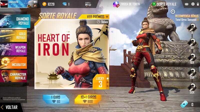 Pacote Coração de Ferro