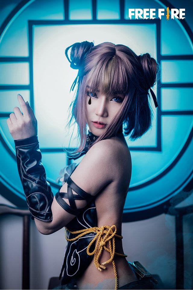 cosplay amor tatuado free fire 5