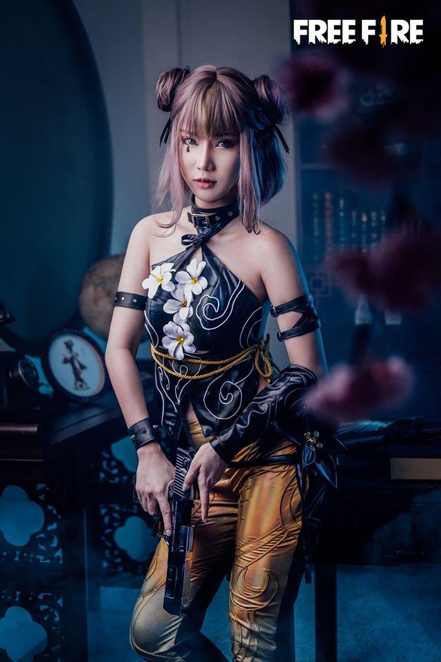 cosplay amor tatuado free fire 6