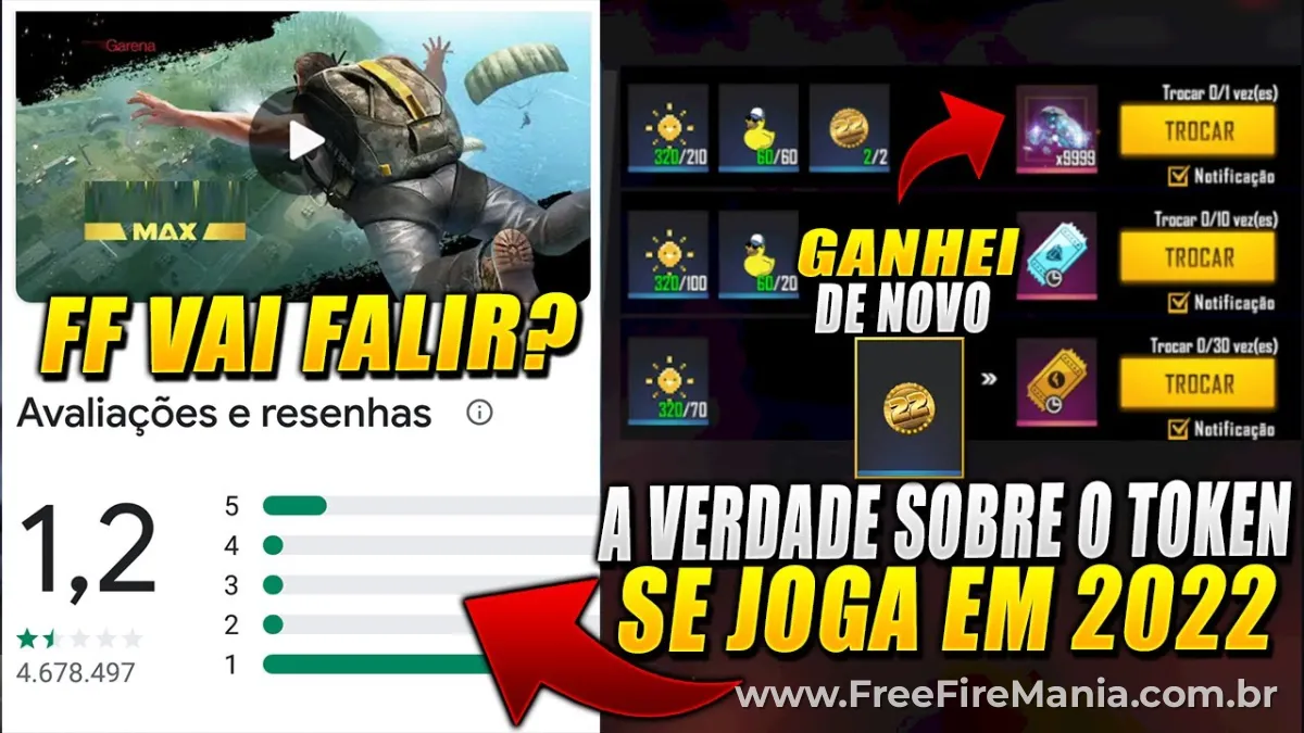 Play Store brasileira com avalia&ccedil;&otilde;es negativas do Free Fire