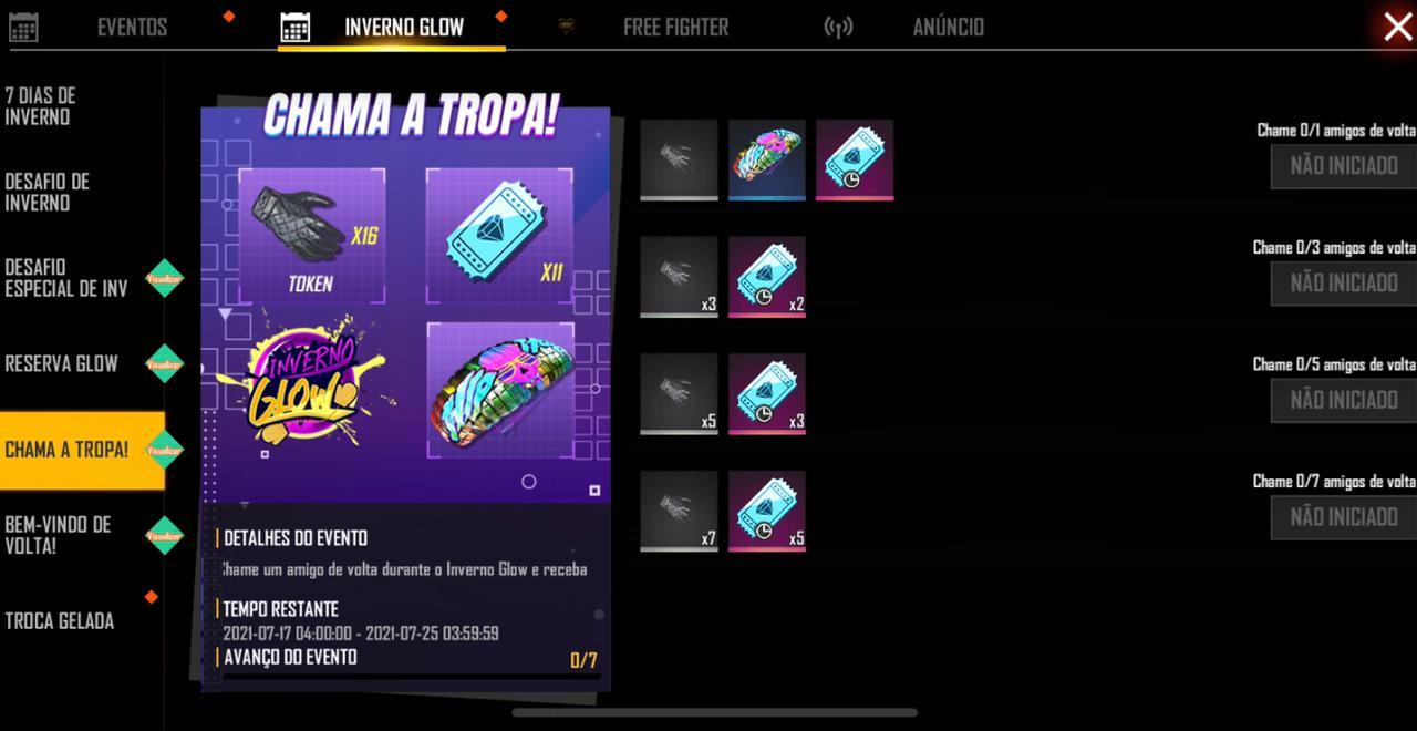 Arquivos Chamar de Volta - Free Fire Central