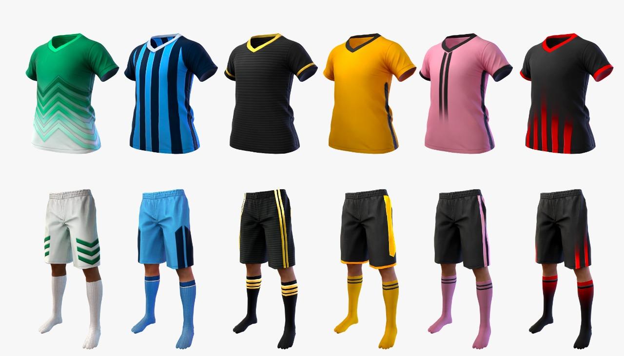 Camisas de Time no Free Fire