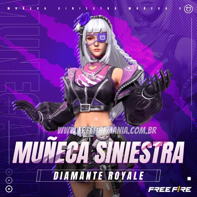 Free Fire: skin feminina Lebre Celeste será o Diamante Royale de Fevereiro  2023