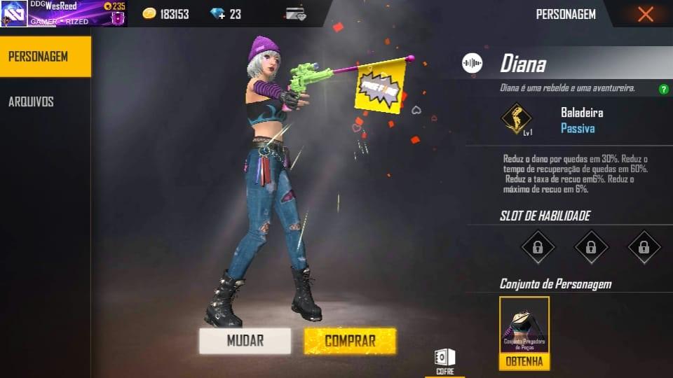 Diana Free Fire