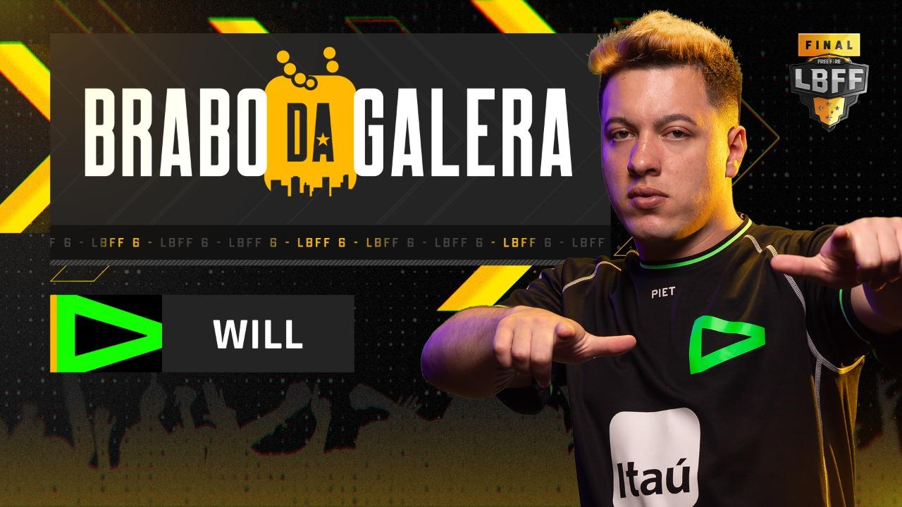 Will é eleito o Brabo da Galera na LBFF 6
