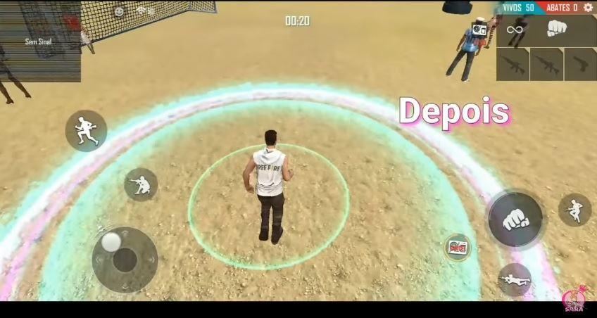 efeito alok atualizacao free fire