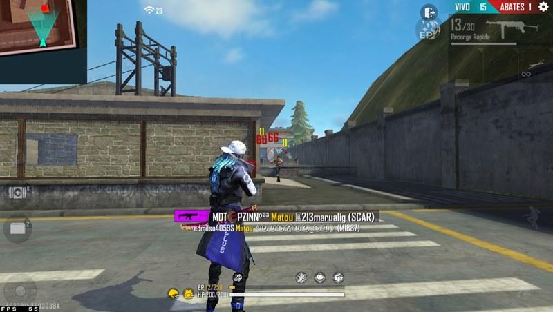 Sensibilidade Free Fire