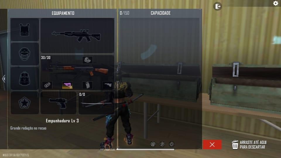 Acessórios de Arma Free Fire