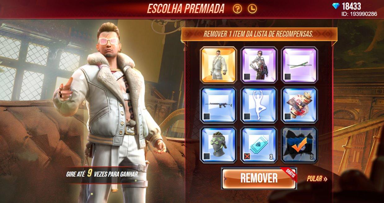 Free Fire: Evento Hora de Escolher dá um personagem de graça - Millenium