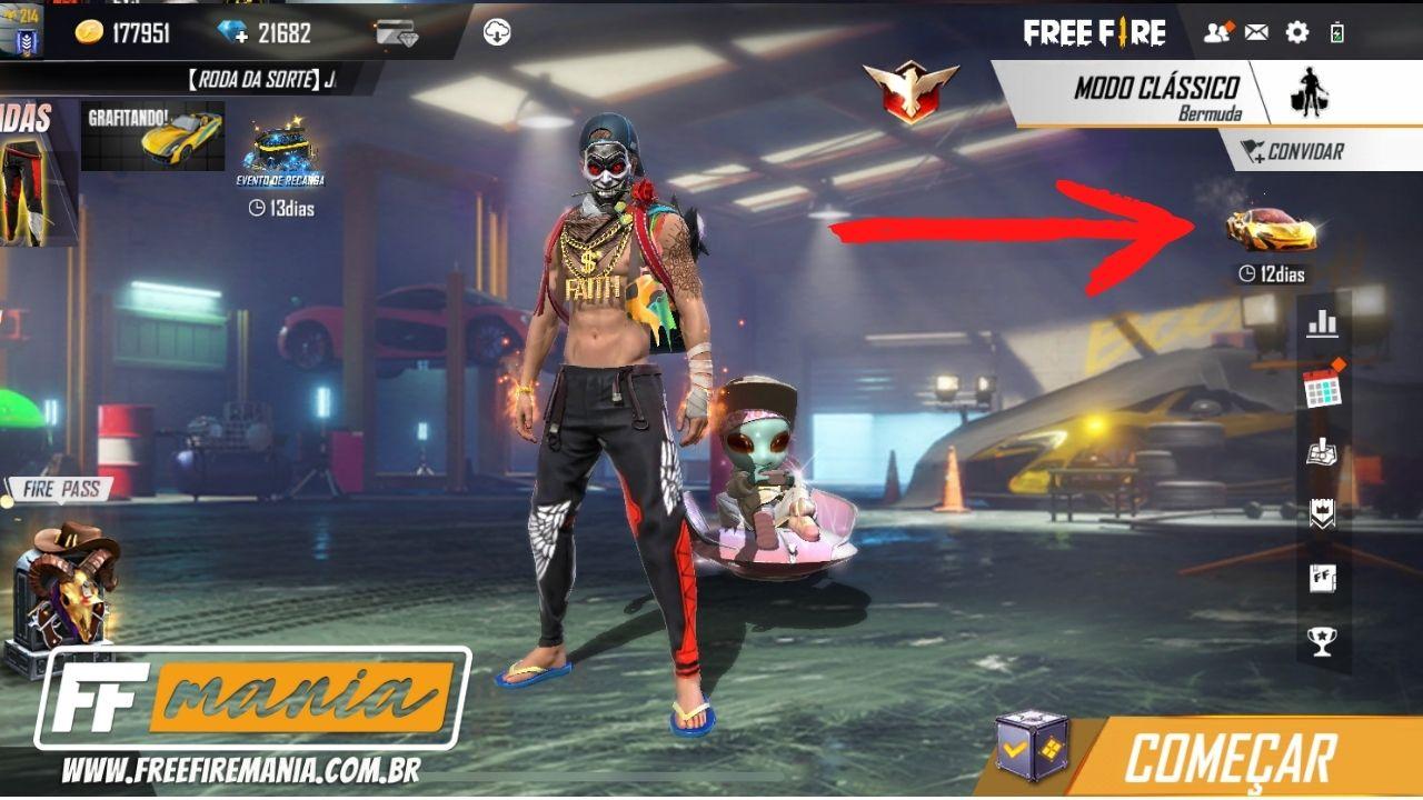 Evento Craque da Pista Free Fire