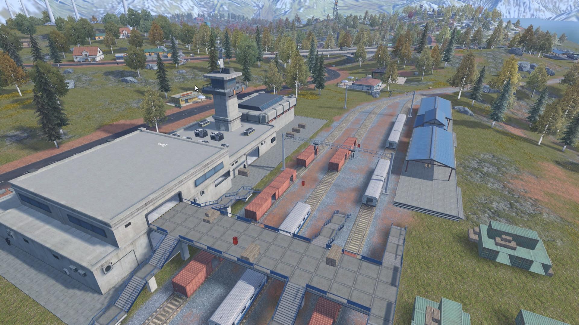 Ferrocarril alpino de Free Fire