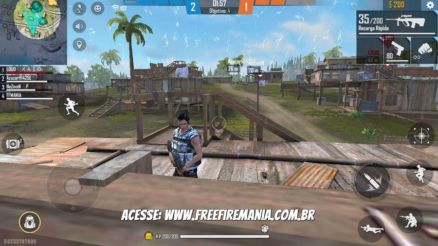 Free Fire: mapa Bermuda 2.0 está disponível no Servidor Avançado