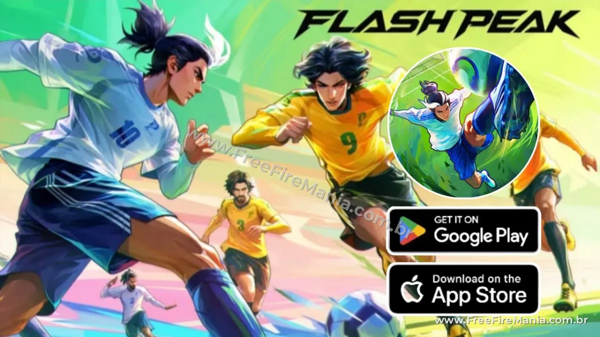 Flash Peak o novo jogo de futebol da Garena
