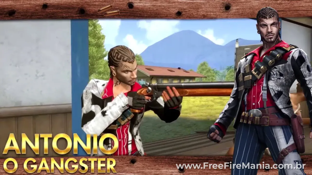 Personagens originais do Free Fire em 2018 sem habilidades ativas complexas