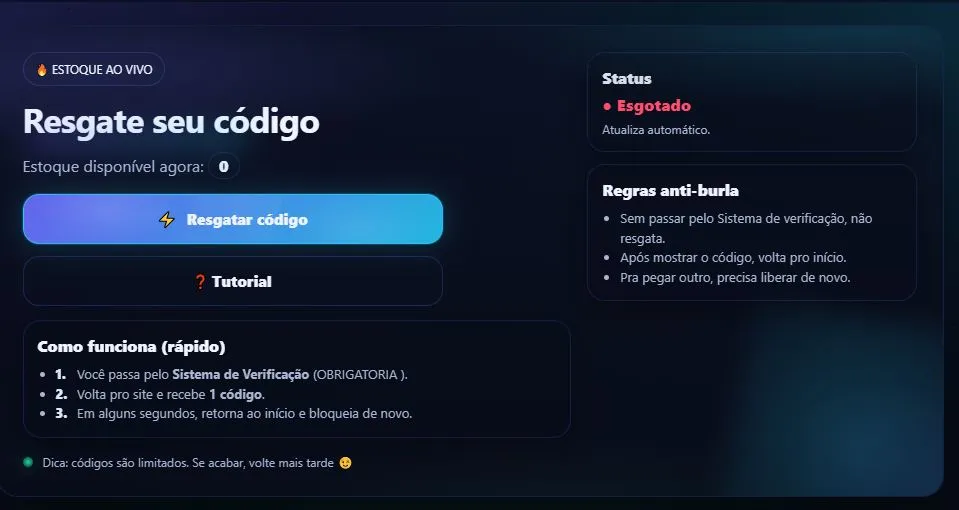 Free Fire Project com a versão do APK de 2018 