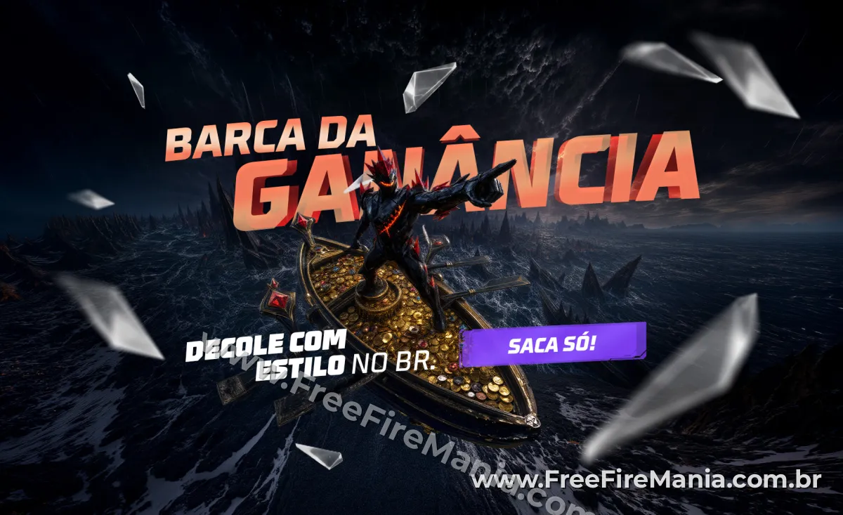 Barco Luxuoso Bazar do Drop Free Fire