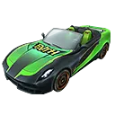 Carro Esportivo - Esmeralda