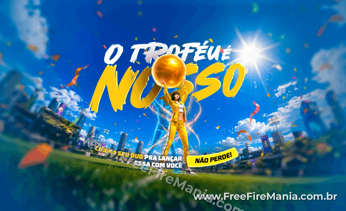 O Trof&eacute;u &eacute; Nosso Bazar do Drop Free Fire