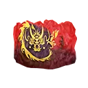 Parede de Gel - Drag&atilde;o Dourado