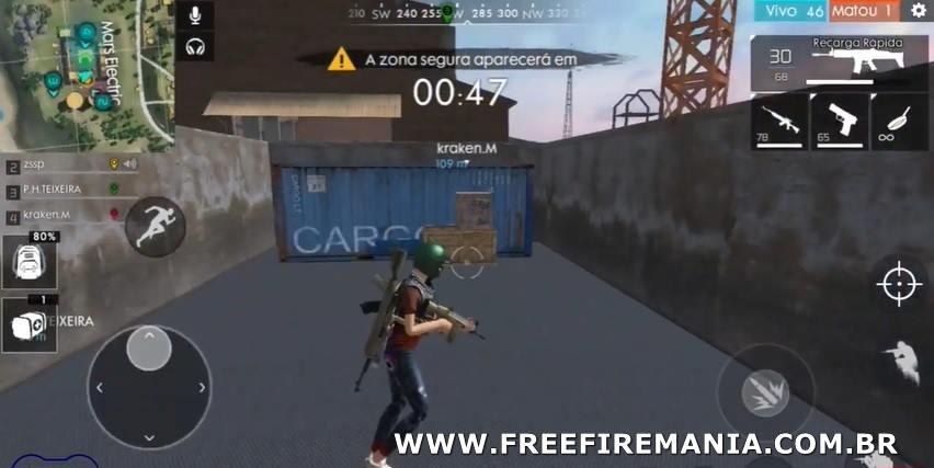 esconderijo para camperar no free fire