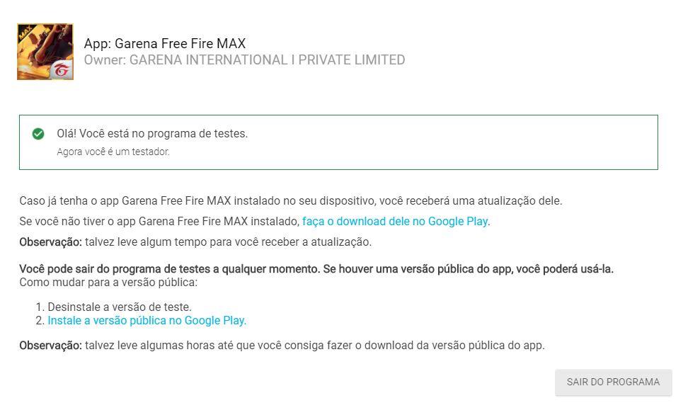 Free Fire MAX: faça agora o cadastro para testes no Brasil