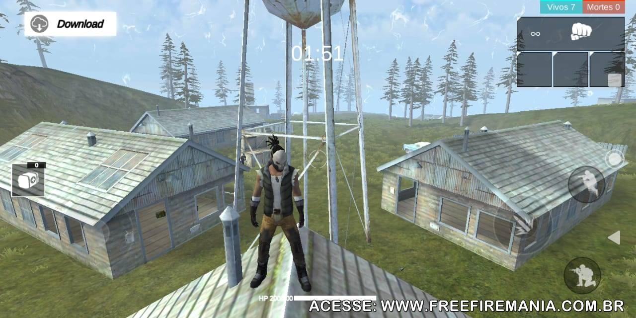 Using Google Play Instant to play Free Fire online without downloading