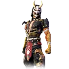 Conjunto Samurai Dourado