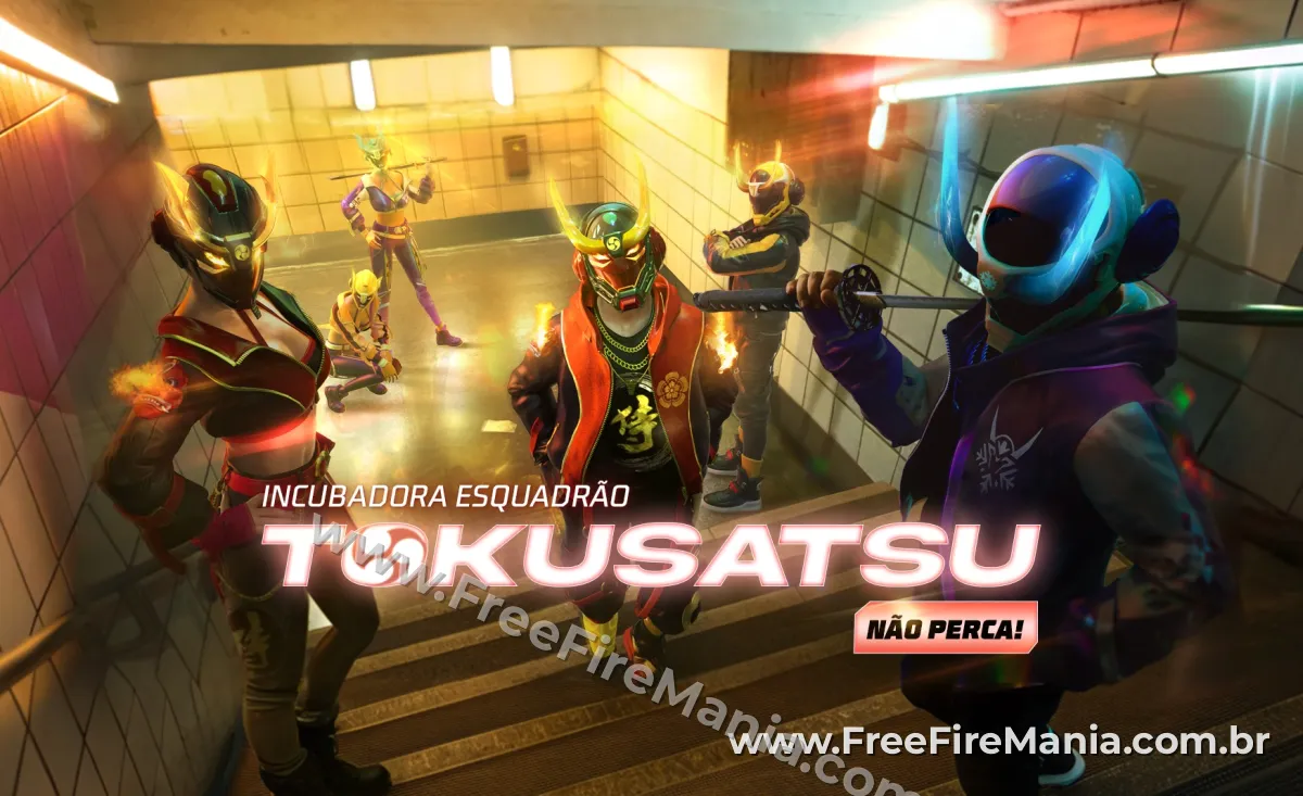 Conjunto Guerreiro Sa&uacute;va no Vira-Carta Free Fire