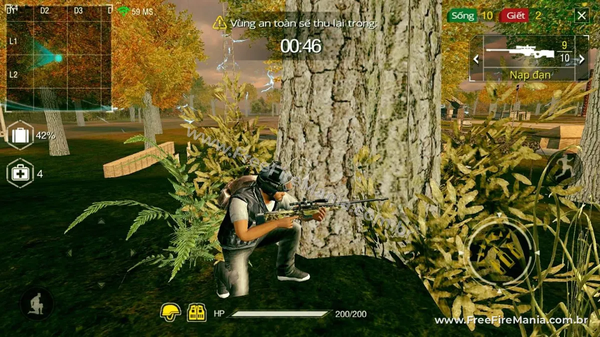 Free Fire em novembro de 2017