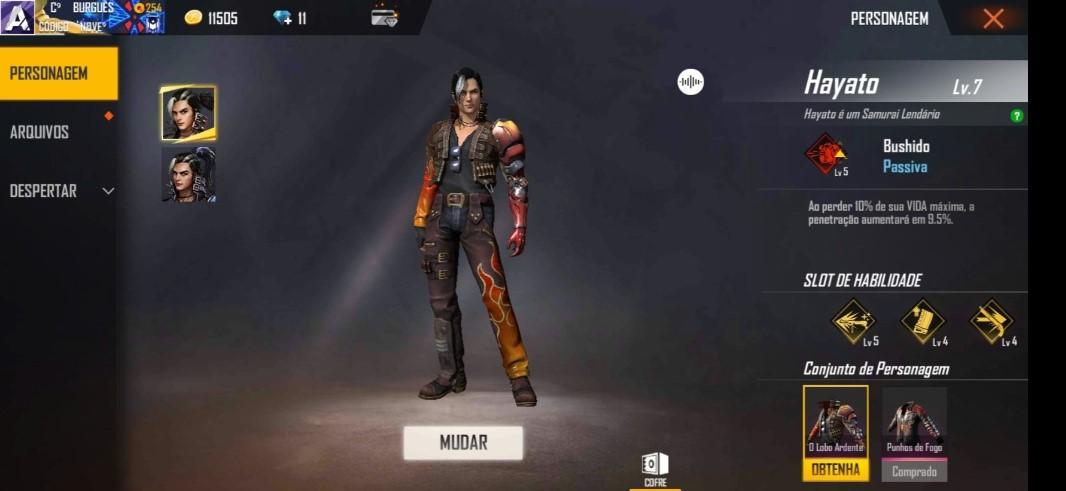 Hayato, Jota, Caroline e Nikita