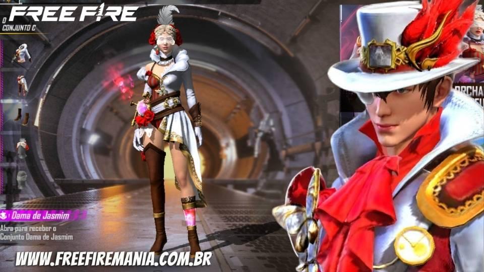 Lady of Jasmine Set en Free Fire Incubator julio de 2022