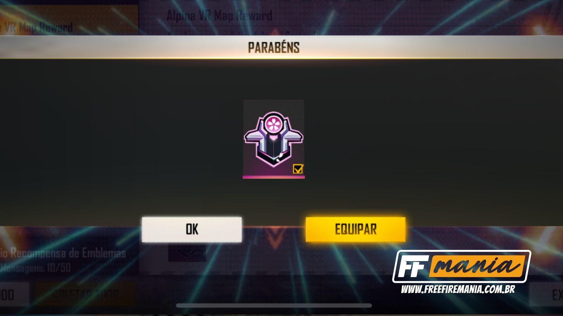 Insígnia Nova Era Free Fire